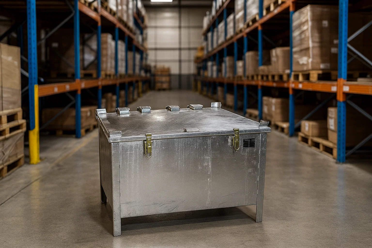 Sichere Lagerung von Lithium-Ionen-Batterien